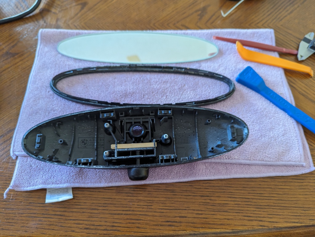 Z3M mirror disassembly & reassembly DIY